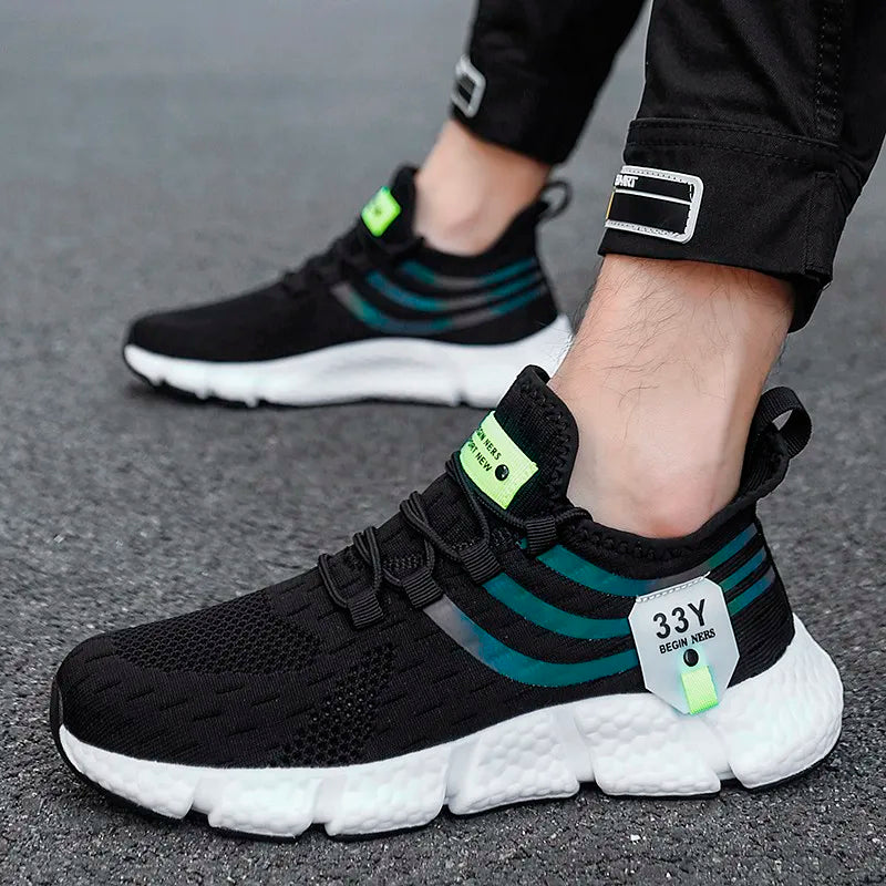 Casual Running Shoes for Men, Lightweight and Breathable