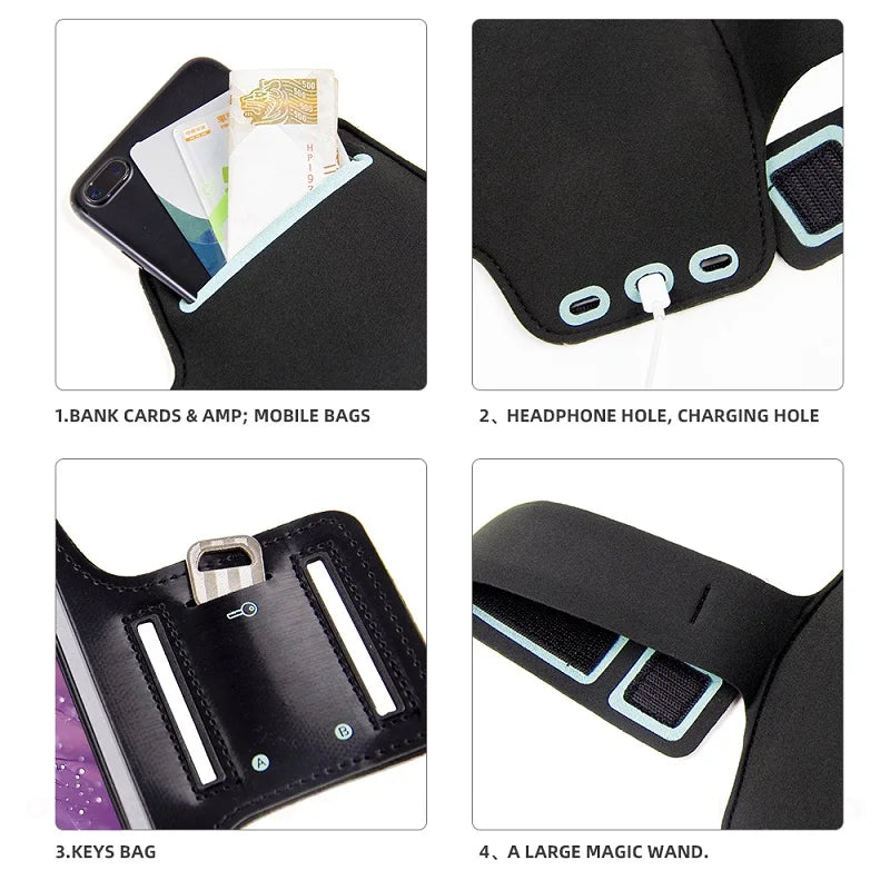 Armband for sports activities accessories for Samsung Galaxy